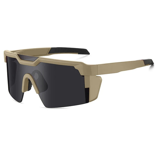 Unisex UV400 Outdoor Sports Cycling Sunglasses With Protective Plastic Frames