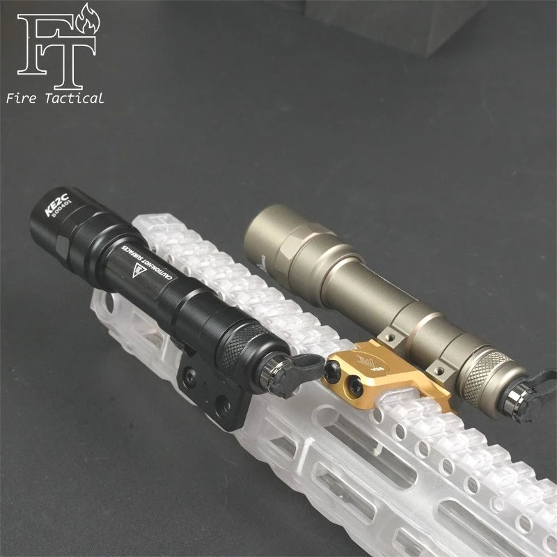 Tactical M300 M600 Rail Mount LED Flashlight for Airsoft Hunting