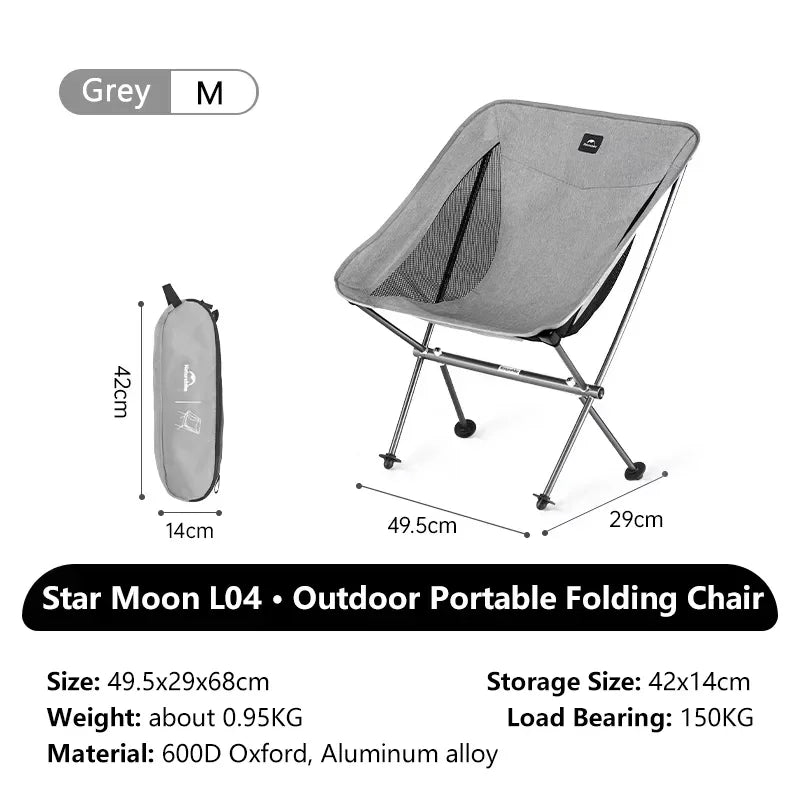 Naturehike Ultralight Aluminum Folding Chair For Outdoor Camping