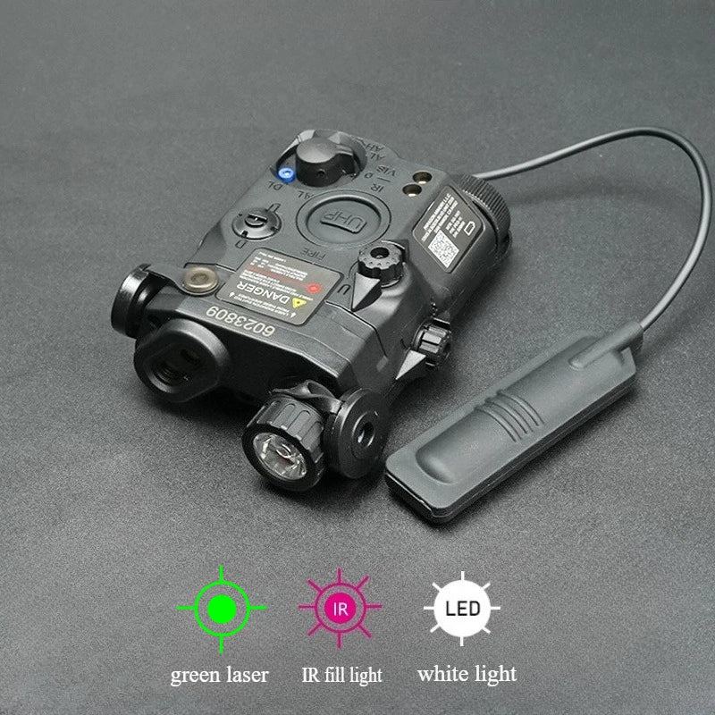Tactical PEQ15 Dual Laser and Infrared Illuminator for Rifles