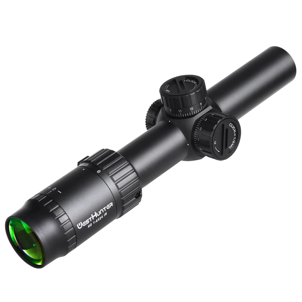 WestHunter LPVO Riflescope With Red And Green Illumination