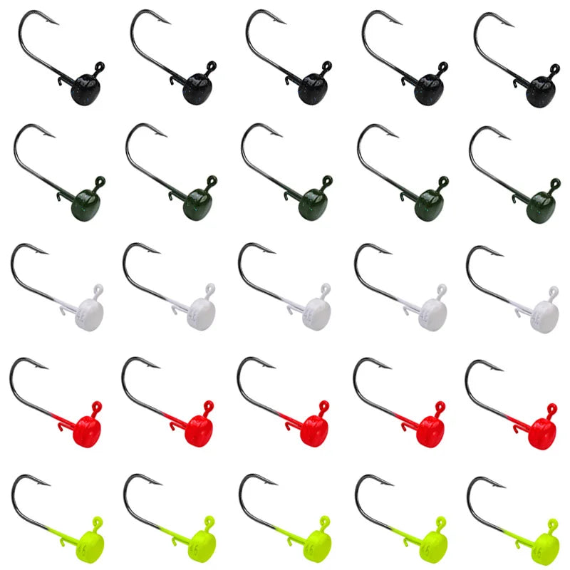 Ned Rig Finesse Jig Heads For Soft Plastic Fishing Lures