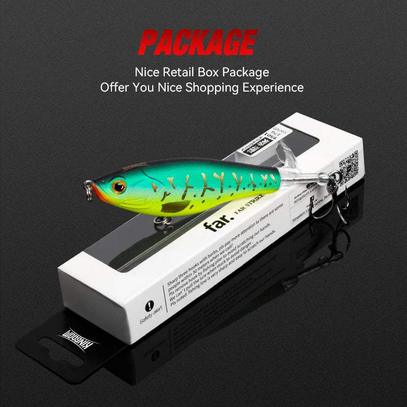 Kingdom Topwater Artificial Lures For Bass Trout And Pike