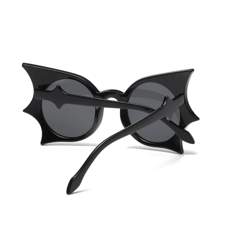 NRK Bat Shape UV400 Sunglasses Polycarbonate Lenses Fashion Eyewear