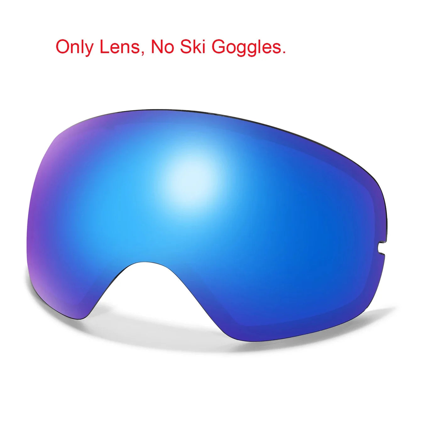UV400 Antifog Ski Goggles Polycarbonate Lens For Outdoor Sports