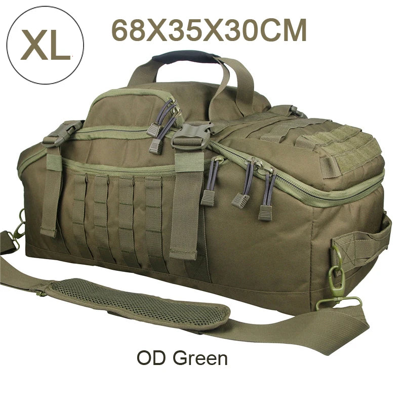LQARMY Tactical Backpack With Molle Pockets For Travel Hiking