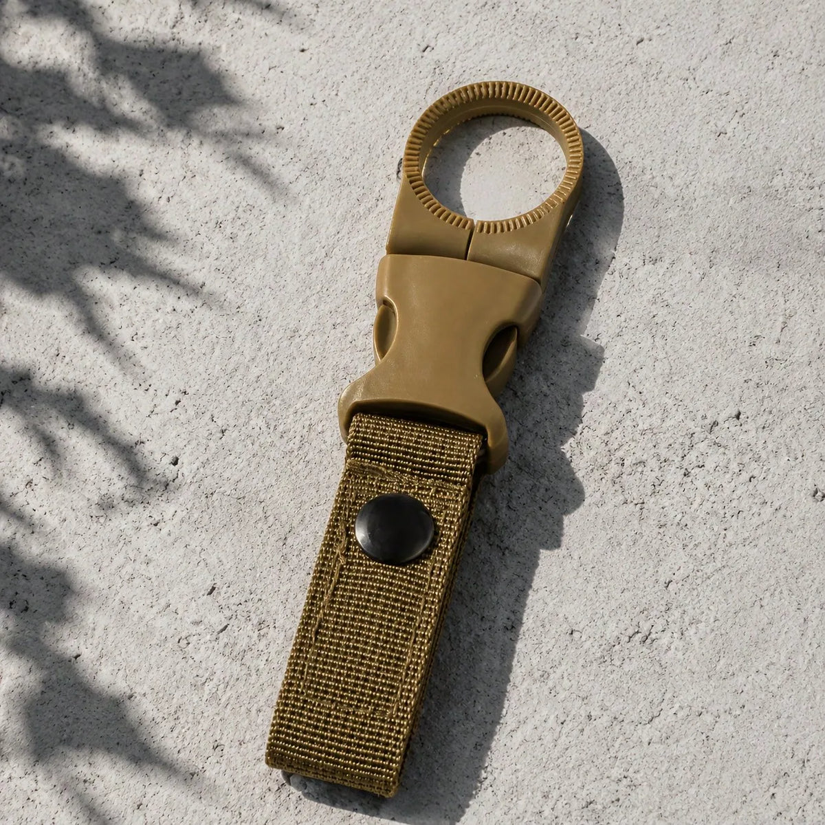 Durable Nylon Water Bottle Carabiner Quick Clips For Hiking