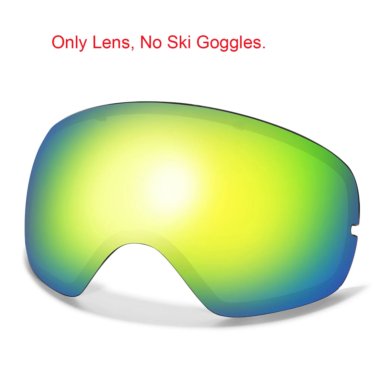 UV400 Antifog Ski Goggles Polycarbonate Lens For Outdoor Sports