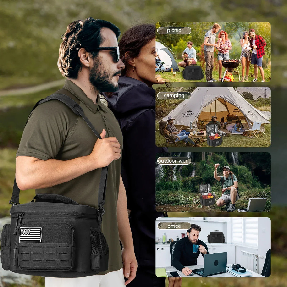 ReFire Gear Tactical Thermal Cooler Bag for Camping and Picnics