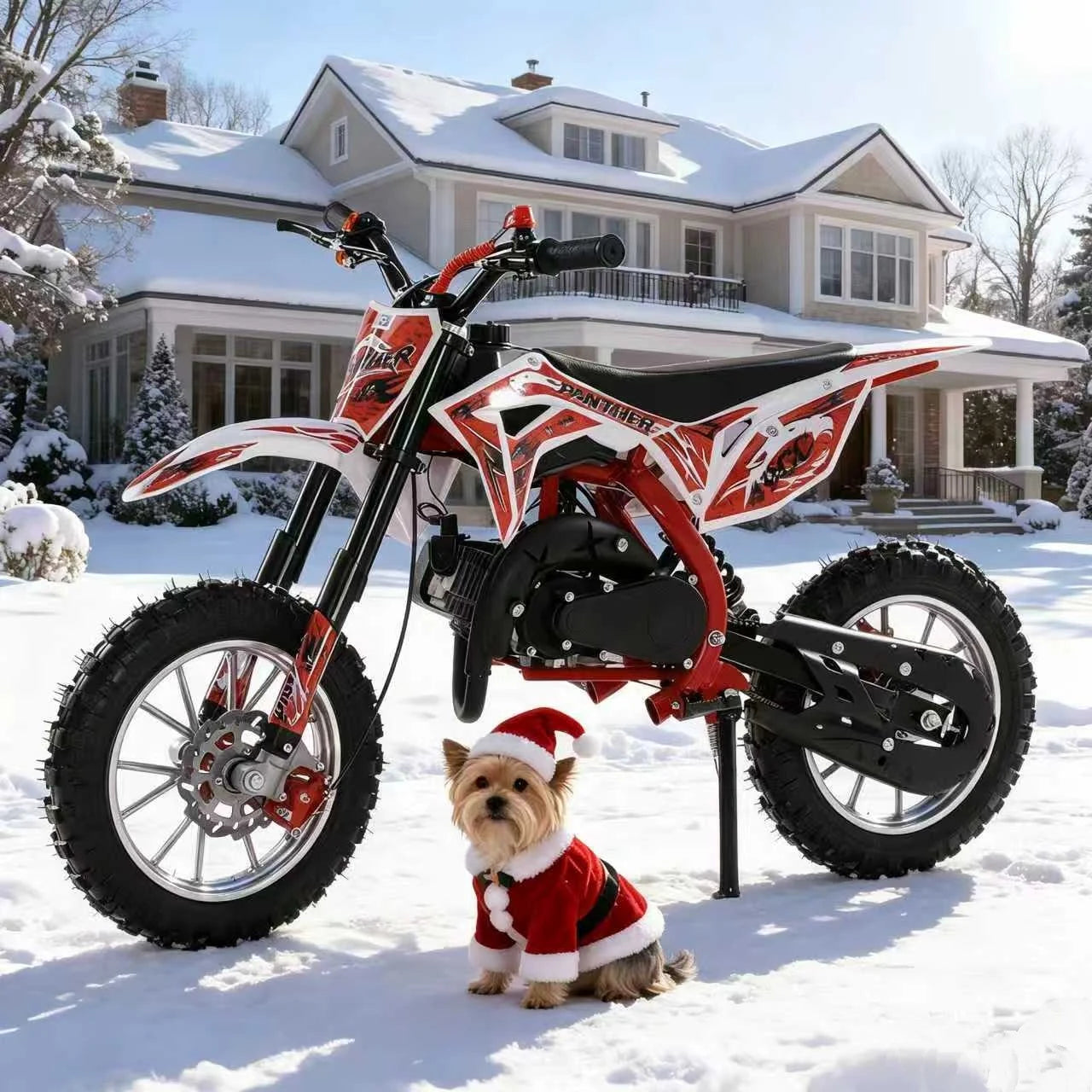 49cc Kids Gas Dirt Bike 2 Stroke Motocross Mini Motorcycle