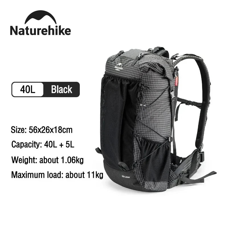 Naturehike Waterproof Outdoor Backpack With Rain Cover