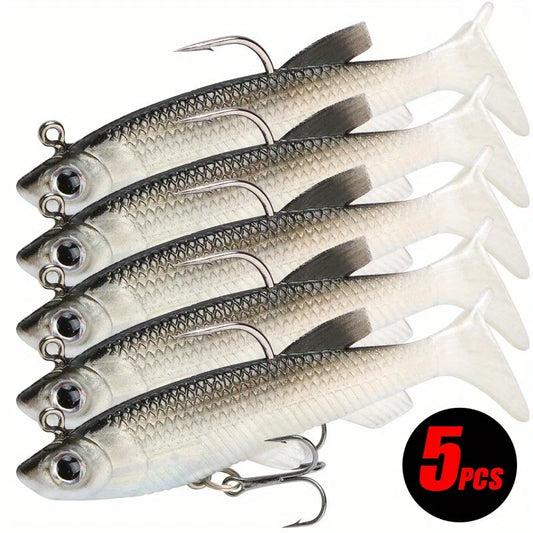 Realistic Soft Bait Sharp Hook Freshwater Saltwater Fishing