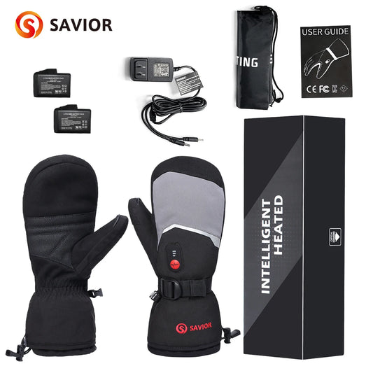 Snow Deer Rechargeable Heated Gloves For Cold Winter Skiing Days