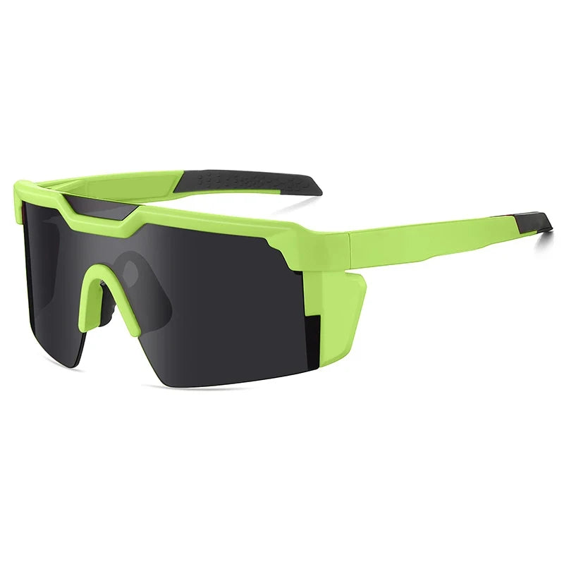 Unisex UV400 Outdoor Sports Cycling Sunglasses With Protective Plastic Frames