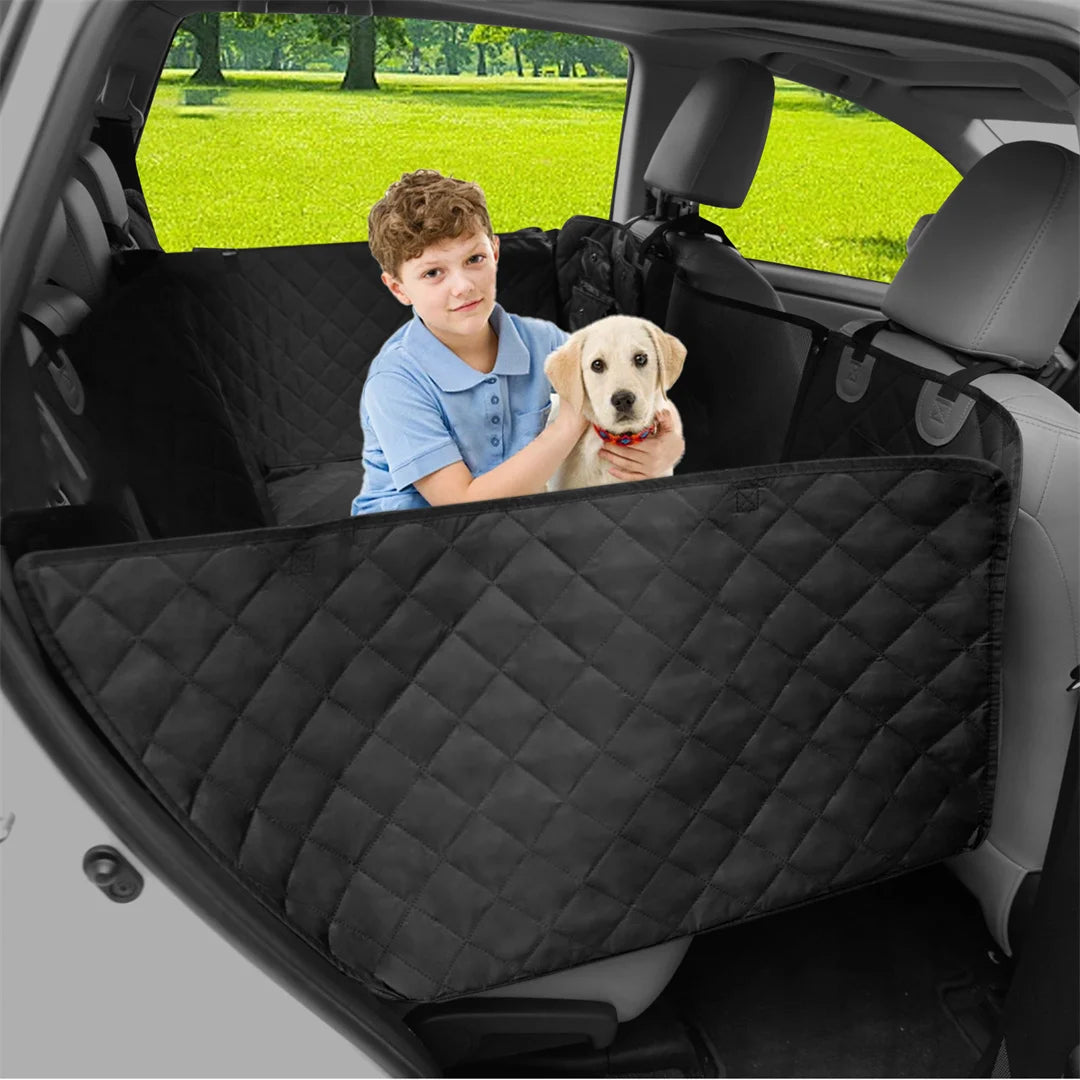 BINGOPAW Waterproof Dog Car Seat Cover Extender Travel Hammock
