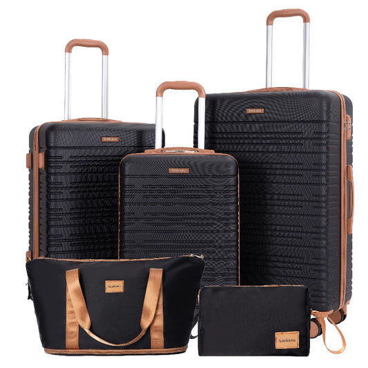 Travelhouse ABS Luggage Set With Spinner Wheels And TSA Lock