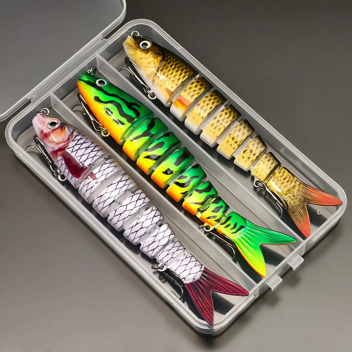 ANFS Multi Jointed Swimbait Fishing Lure for Freshwater and Saltwater