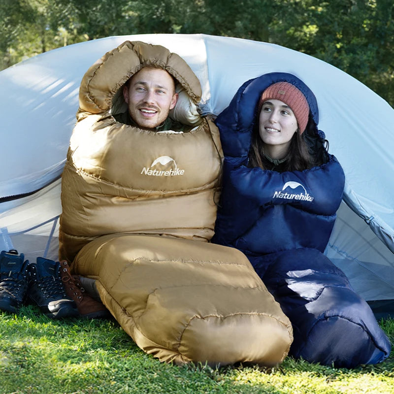 Naturehike Mummy Sleeping Bag For Adults Warm Winter Outdoor Camping