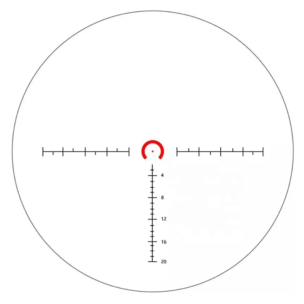 WestHunter LPVO Riflescope With Red And Green Illumination