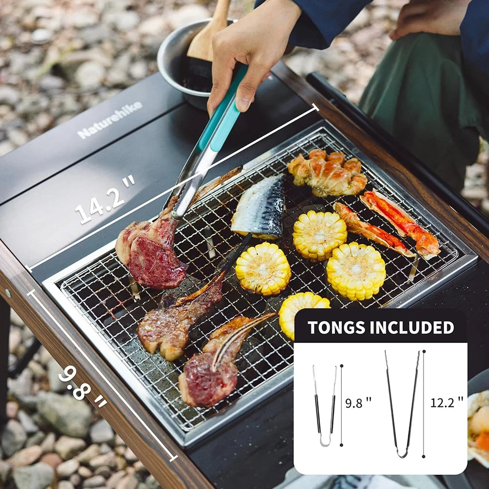 Naturehike Portable Folding Charcoal Grill For IGT Tables