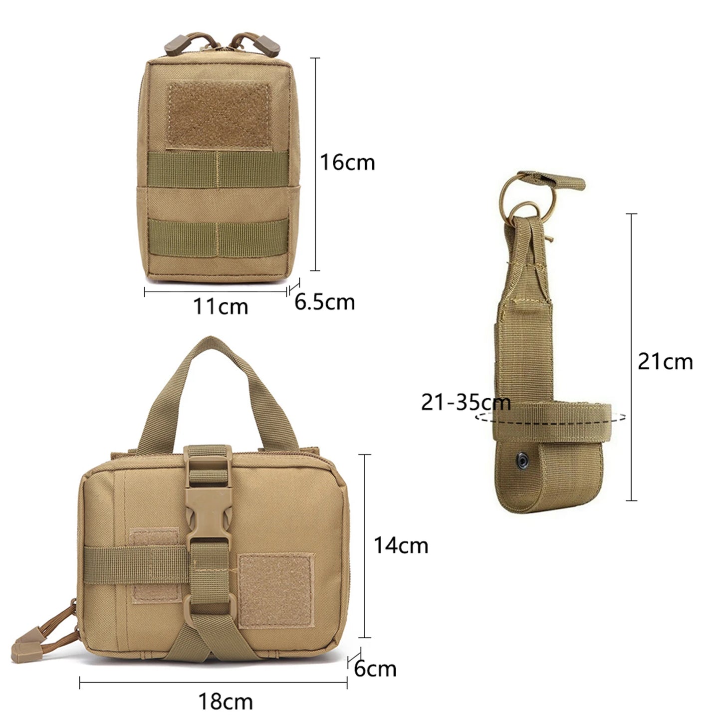 Padded Tactical Dog Harness With Quick Release Molle Pockets