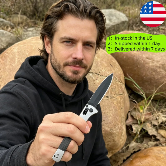 HX Outdoors S90V Axis Lock Folding Knife For EDC Outdoor