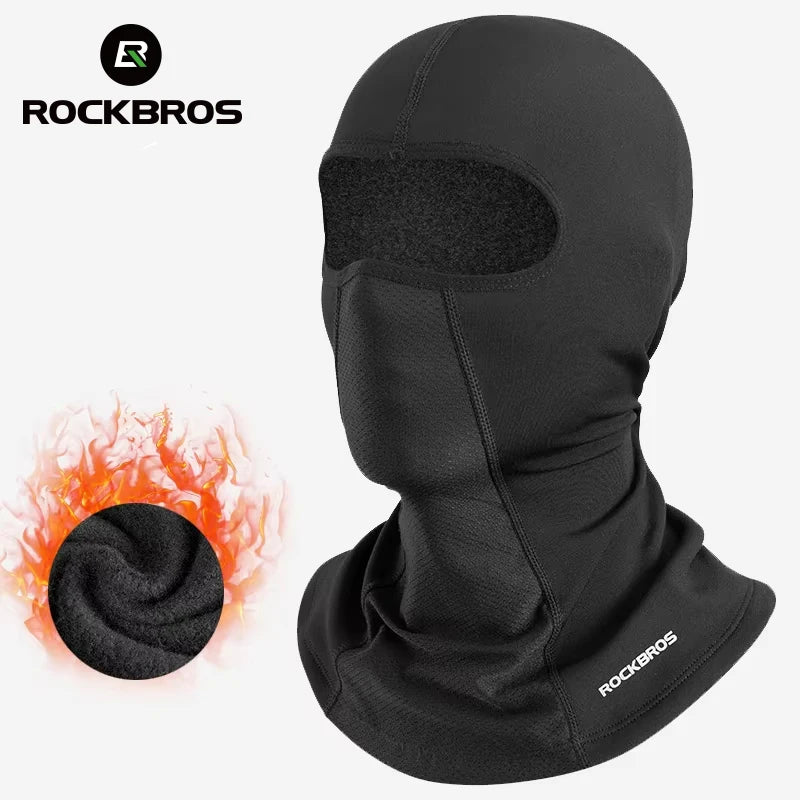 Rockbros Thermal Windproof Winter Face Balaclava For Cycling And Hiking
