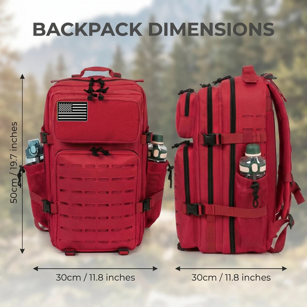 ReFire Tactical Hunting Backpack With Molle Webbing And Cup Holder