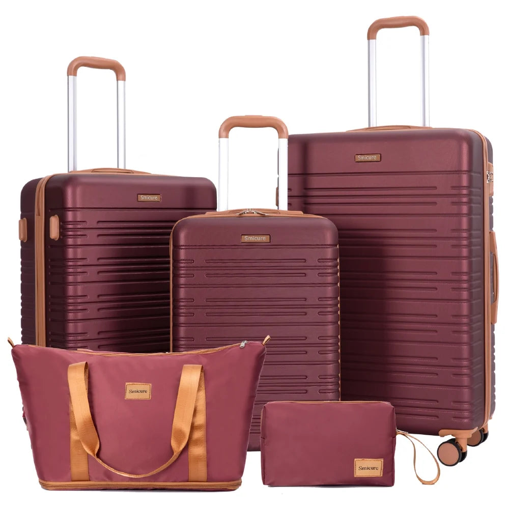 Travelhouse Hardside Spinner Luggage Set With TSA Lock