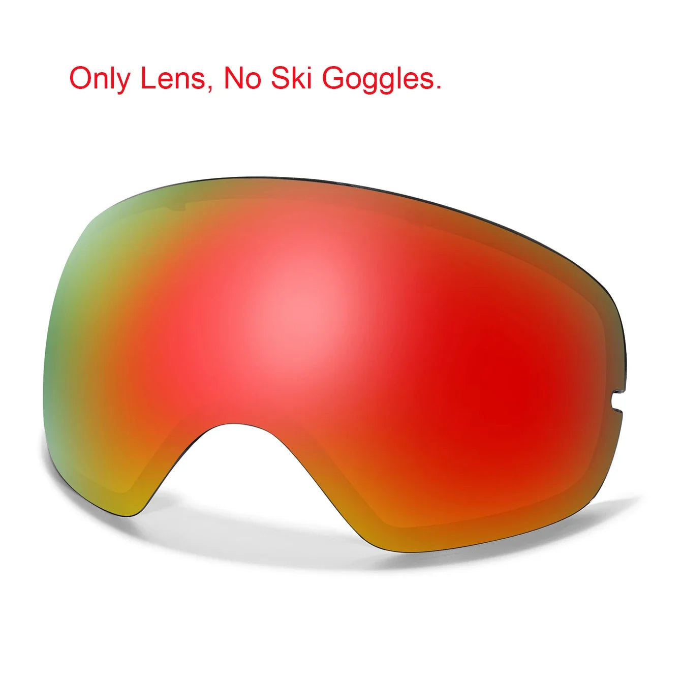 UV400 Antifog Ski Goggles Polycarbonate Lens For Outdoor Sports