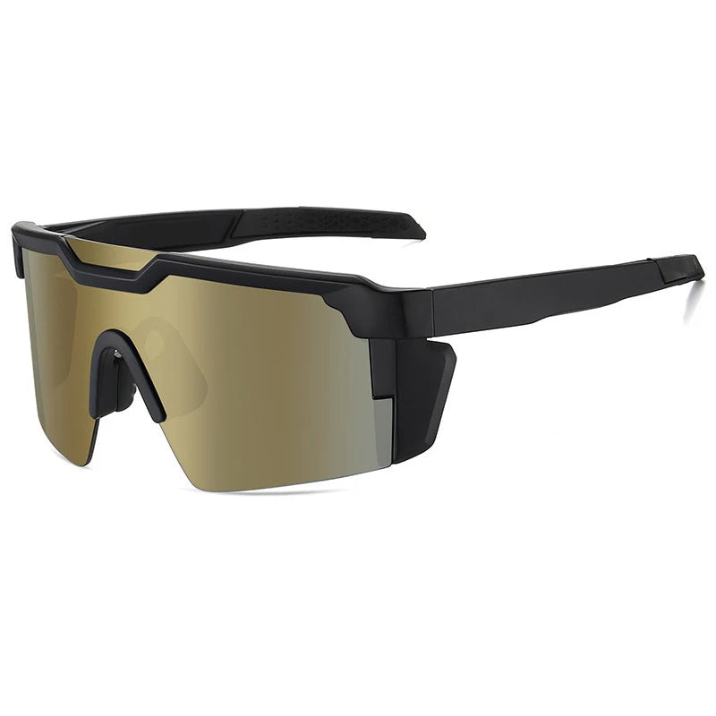 Unisex UV400 Outdoor Sports Cycling Sunglasses With Protective Plastic Frames