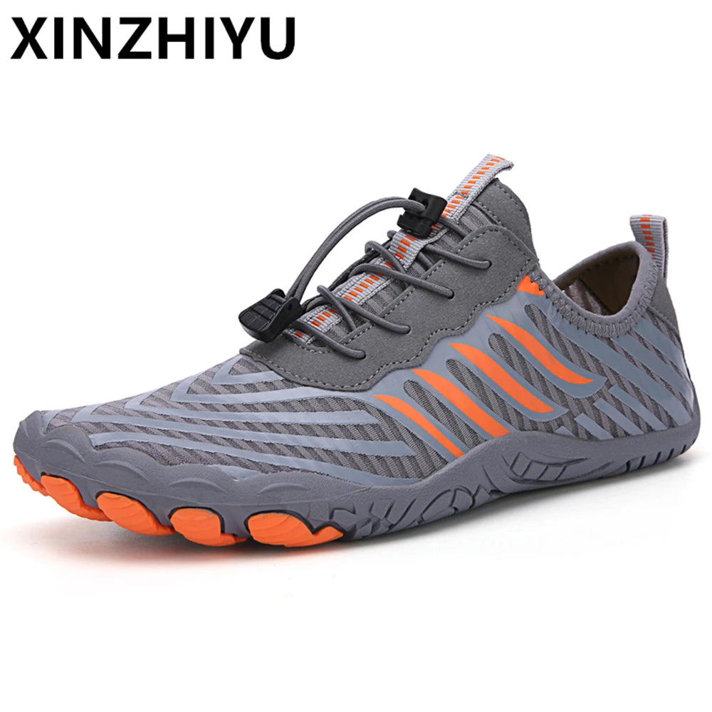 Men Barefoot Water Shoes For Beach Swimming And Hiking Walking