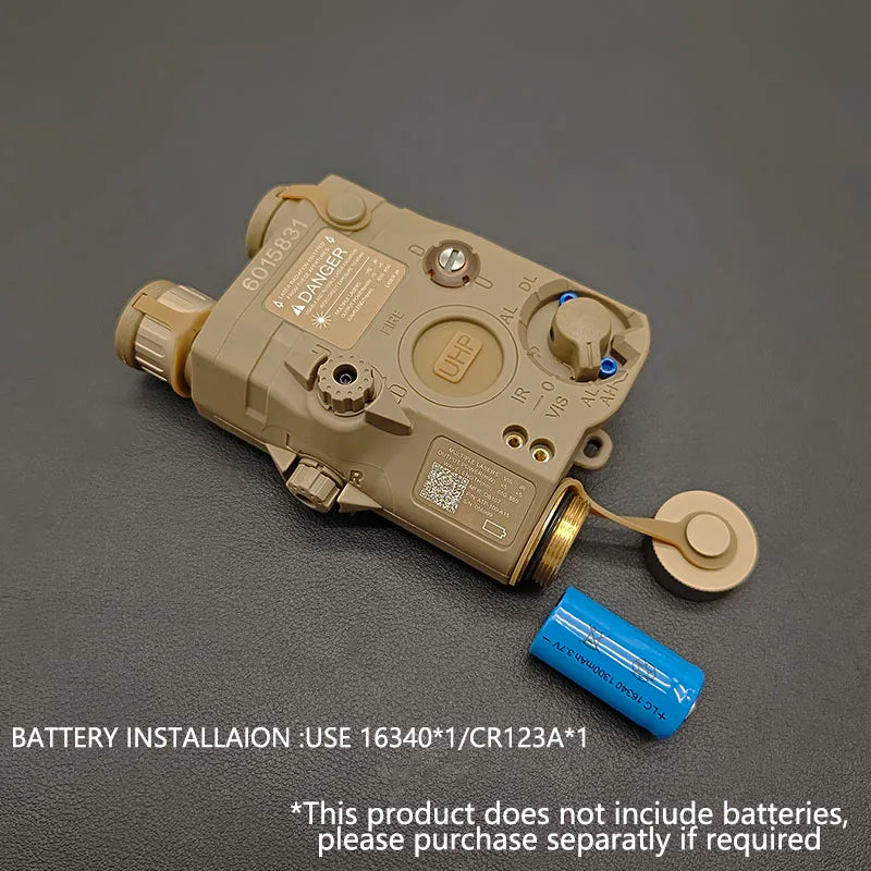 Tactical PEQ15 Dual Laser and Infrared Illuminator for Rifles