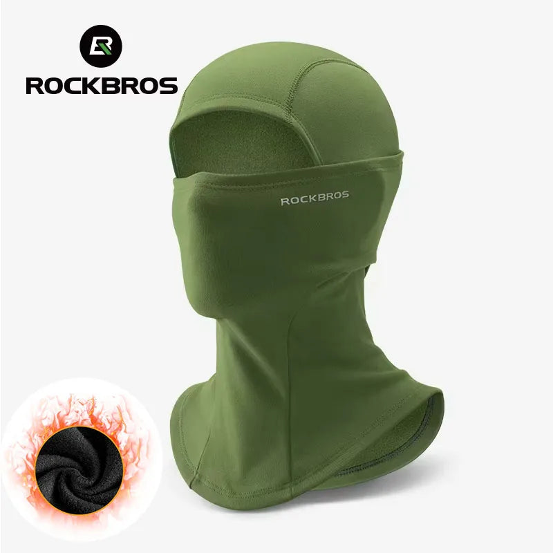 Rockbros Winter Thermal Balaclava Scarf For Cycling And Skiing