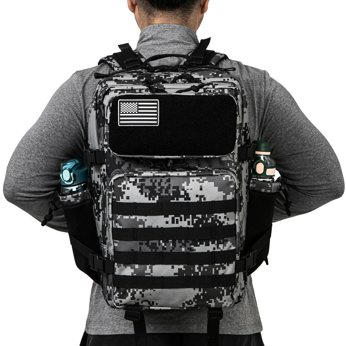ReFire Gear Tactical Outdoor Hiking Backpack With Cup Holders
