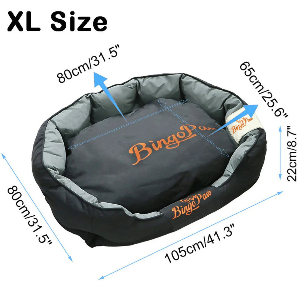 Borwart Orthopedic Waterproof Dog Bed With Removable Cushion