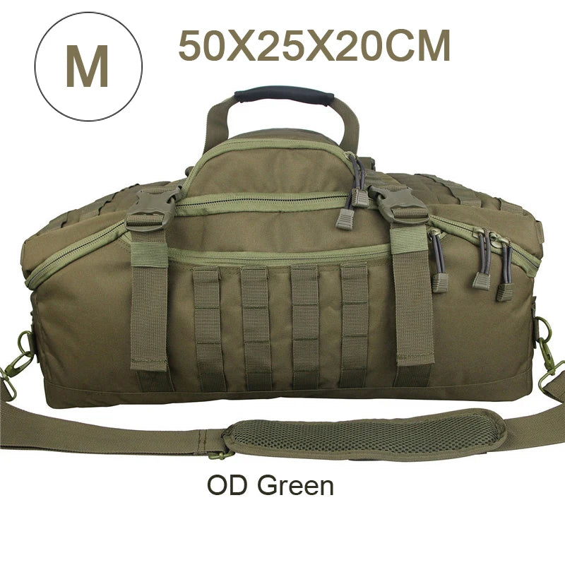 LQARMY Tactical Backpack With Molle Pockets For Travel Hiking